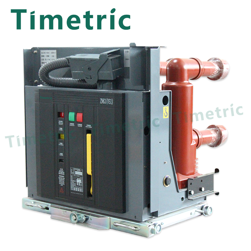 Giá trị tiêu chuẩn của điện trở mạch của máy cắt chân không VS1 là bao nhiêu?